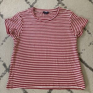 Red and White Striped Shirt- Splendid